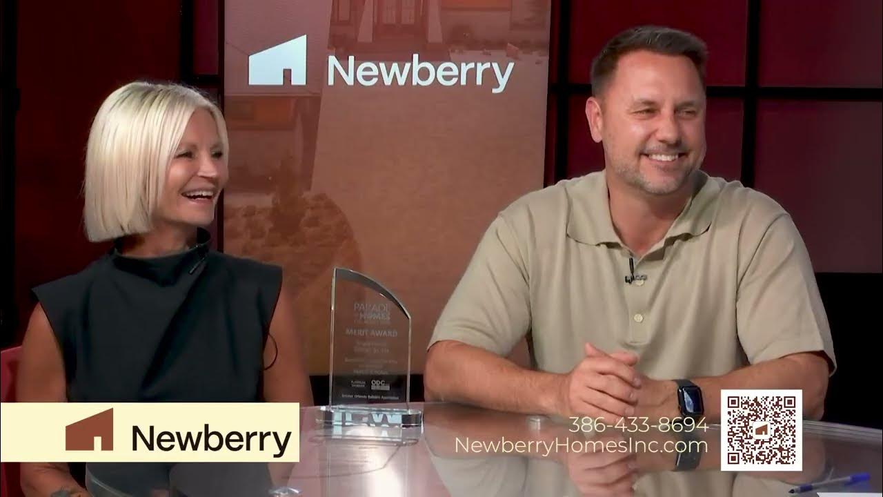 Chad Newberry and Lisa Foor appear on You Have Real Estate to discuss the option to build a custom home in Central Florida